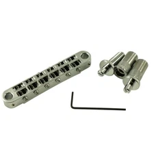 NEW - Tone Pros T3BT-C Tunematic Guitar Bridge, Large Posts - CHROME