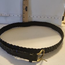 Leather Belt Made In Argentina Braided