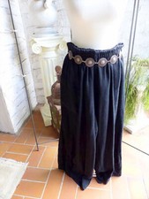 5024 La Bass Leinenhose, schwarz, 2 Taschen, unter Gucklöcher