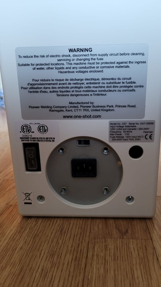 OS7 Commercial Ice Cream Dispenser. *Includes Stand* eBay