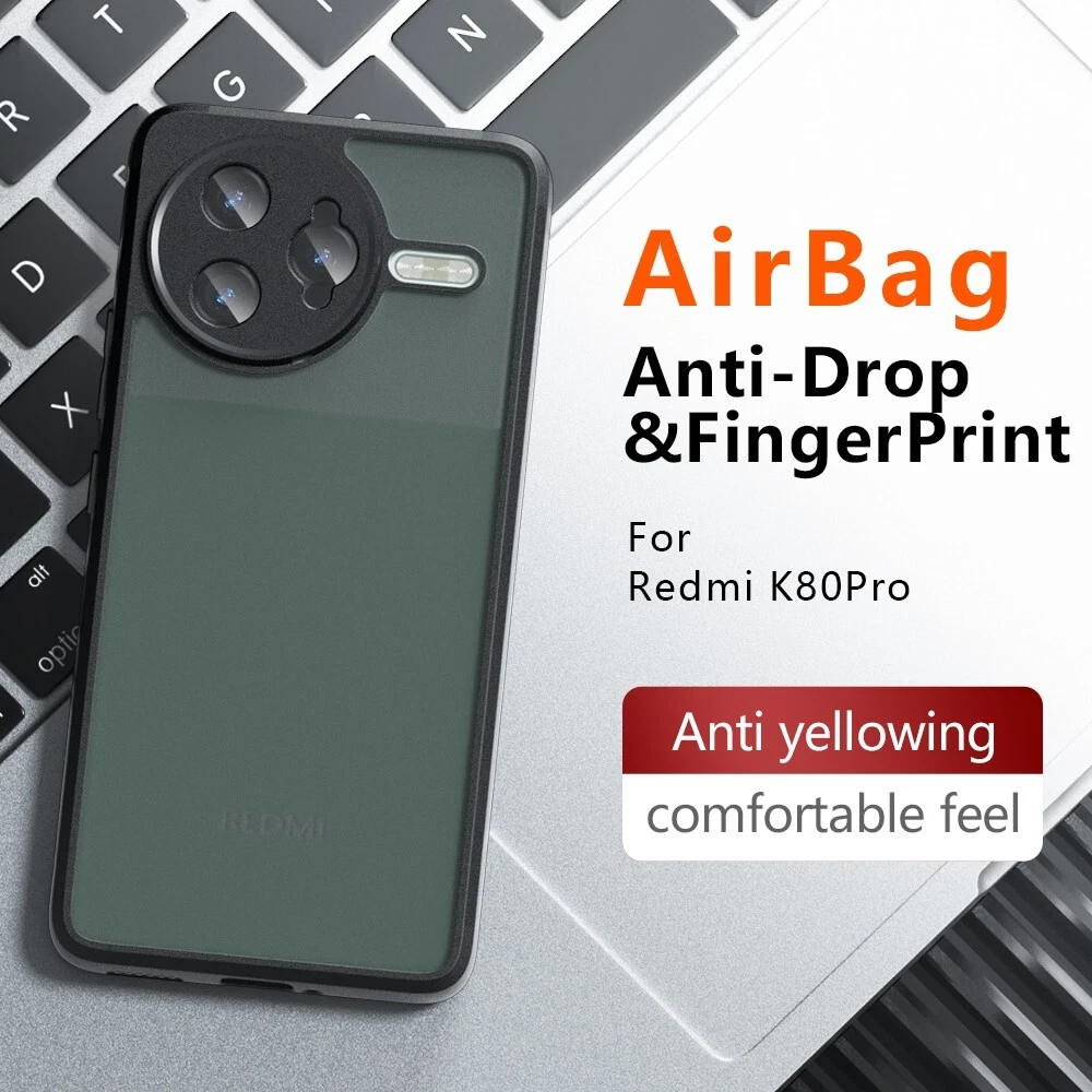 WFTE Cover per Xiaomi Poco F7 Ultra Cover Telefono Morbida TPU Ultra Sottile Elegante Custodia Protettiva Case per Poco F7 Ultra [Protezione Anticaduta, Antiscivolo] - Nero