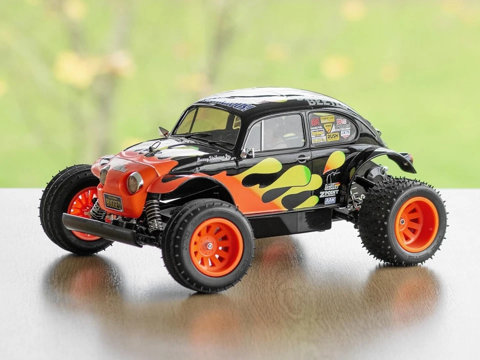 Tamiya 58502 RC 1/10 Blitzer Beetle 2WD Off-Road Buggy 2011 Kit NUOVO GIAPPONE - Immagine 4 di 4