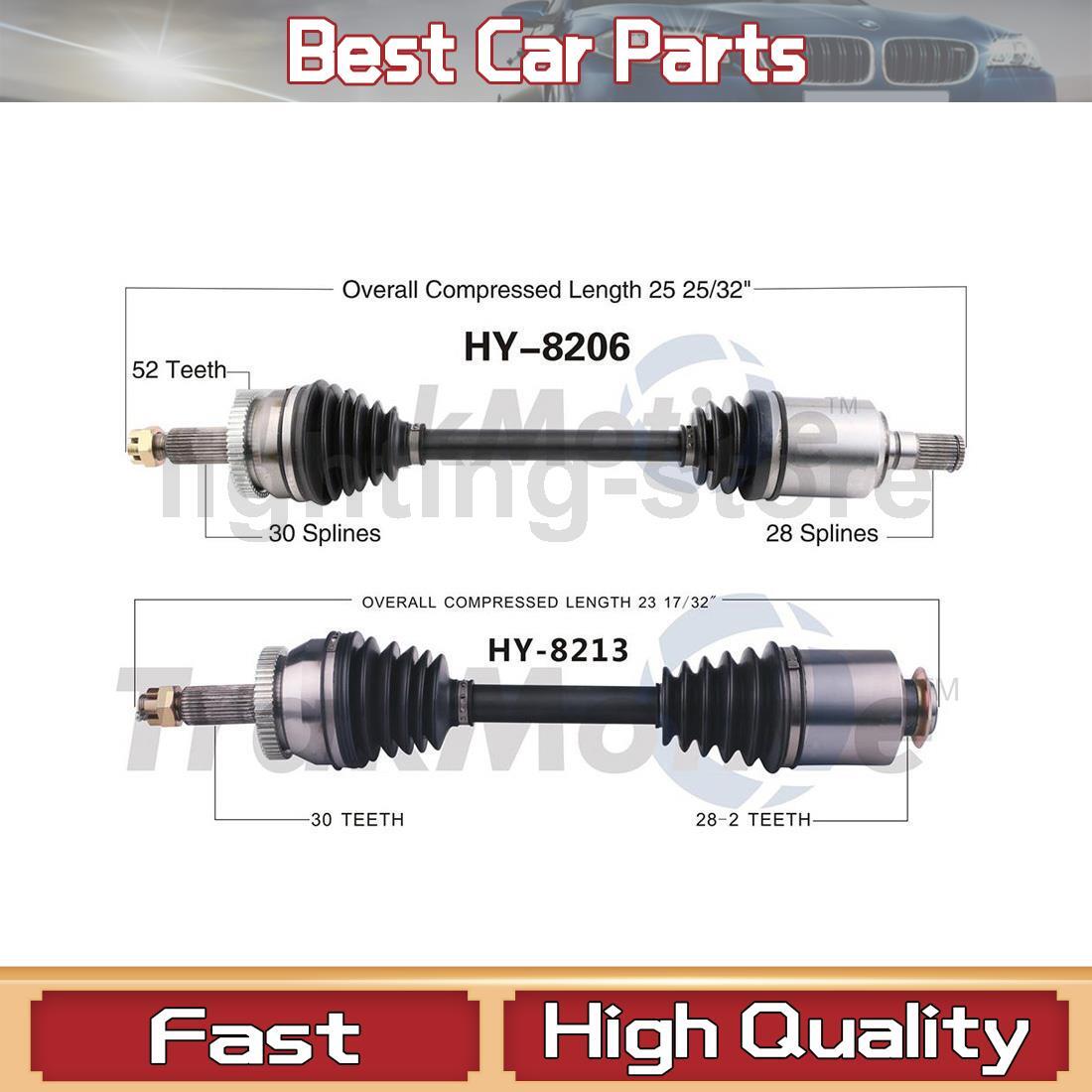 Front CV Axle Shaft CV Joints For Kia Sorento 2013 2012 2011 eBay