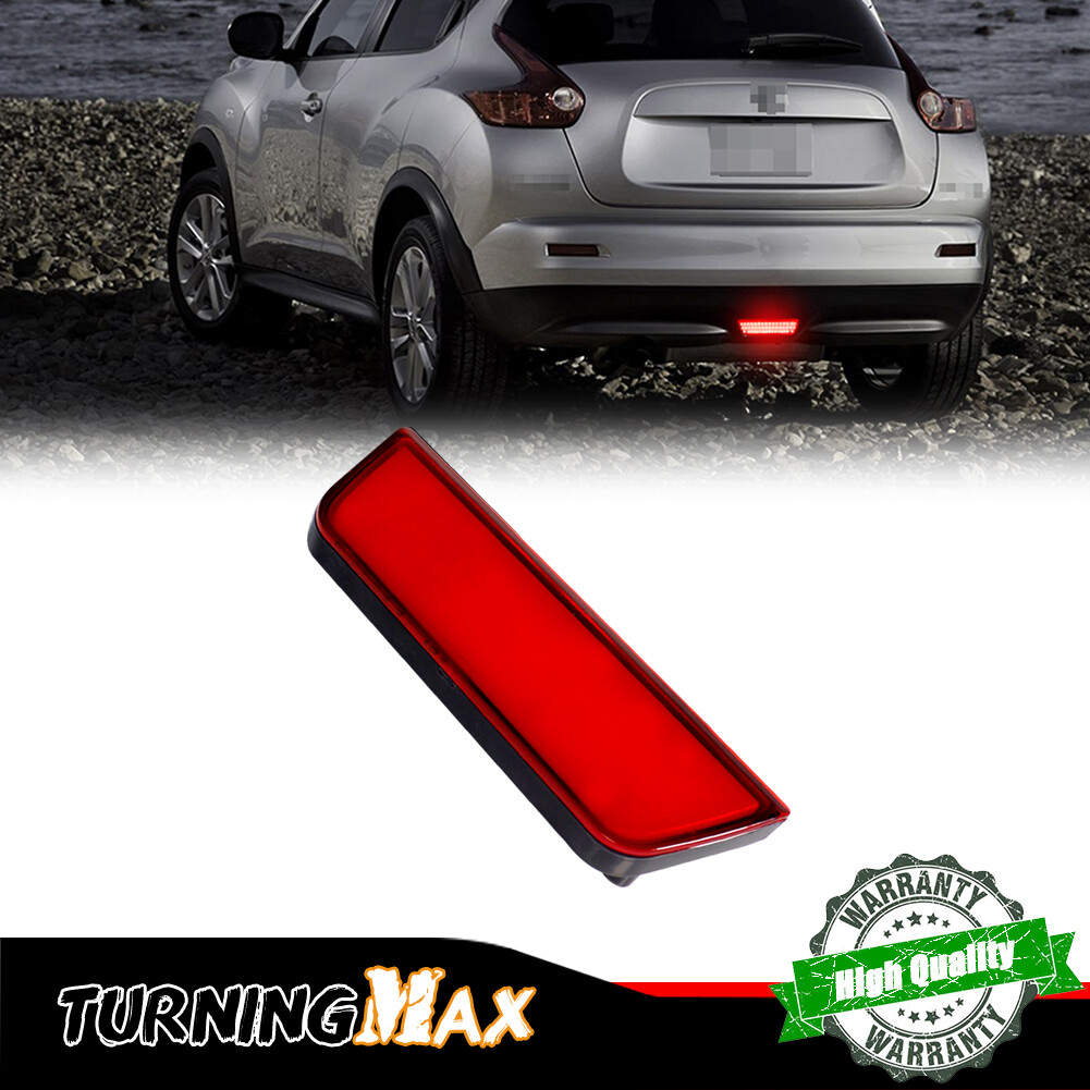 For Nissan Juke/Rogue/Murano LED Red Lens Rear Brake Stop Tail Fog 