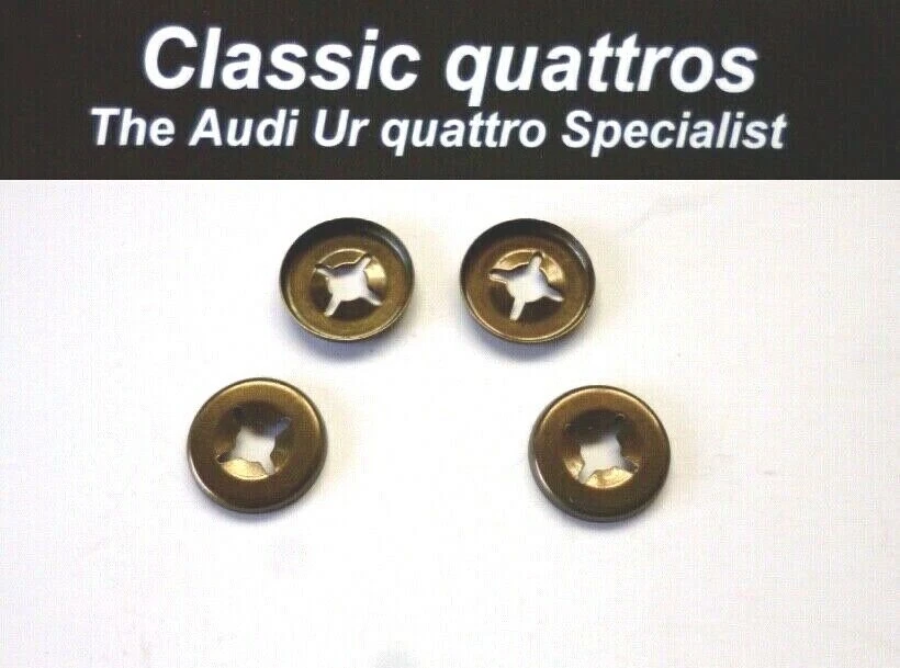 4 HEADLIGHT ADJUSTER CLAMP WASHERS AUDI UR QUATTRO TURBO COUPE 