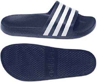 Adidas Herren Damen Badeschuhe Bade Schuhe ADILETTE AQUA Slipper F35542  Blau Neu