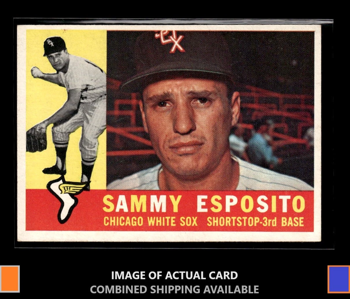 1960 Topps #31 Sammy Esposito Chicago White Sox NM