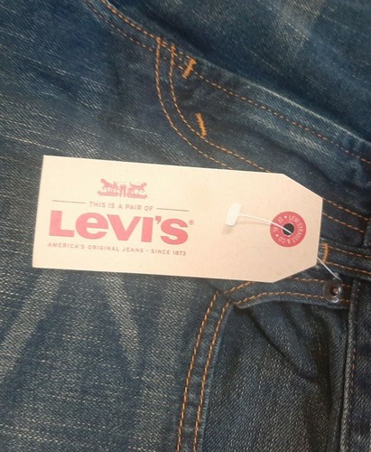 NEW NWT Boy's LEVI'S 511 Slim Fit Straight jeans - size 12 - 26 x 26 - Imagen 4 de 6