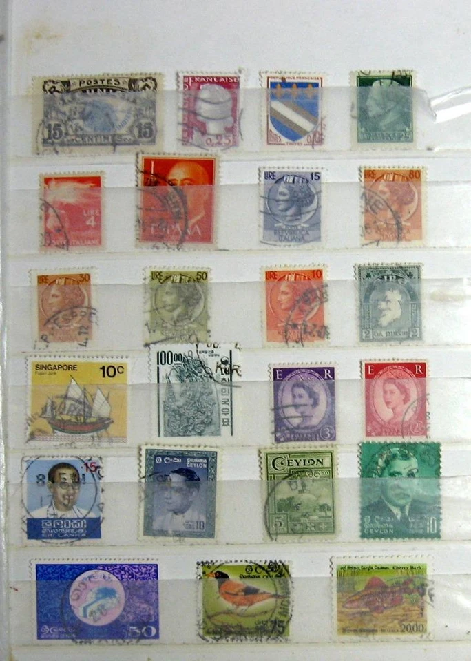 World Stamp Collection Canada Ceylon Scandinavia Israel EXT. & United States - Image 3 of 4