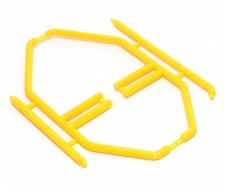 RC 1/10 Car ROLL CAGE Bars For Interior Bodies -YELLOW-