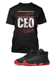 Future CEO Graphic Sneaker Tee Shirt Match J7 Future Big Tall Pro Club Shaka