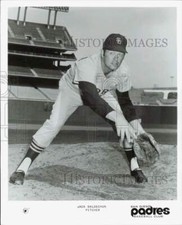 Press Photo San Diego Padres Pitcher Jack Baldschun - lrs24496