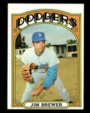 1972 Topps #151 Jim Brewer Los Angeles Dodgers