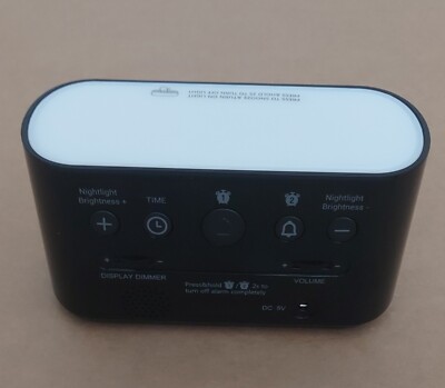 HOUSBAY Digital Alarm Clock Large Display Easy to Read Across The Blue