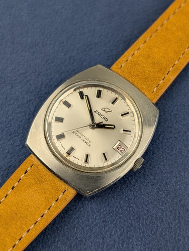 Rare vintage ENICAR Star Jewel Automatic for FIAT Switzerland - Picture 2 of 10