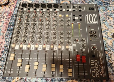 Studiomaster Club 2000 102 Analog Audio Mixer
