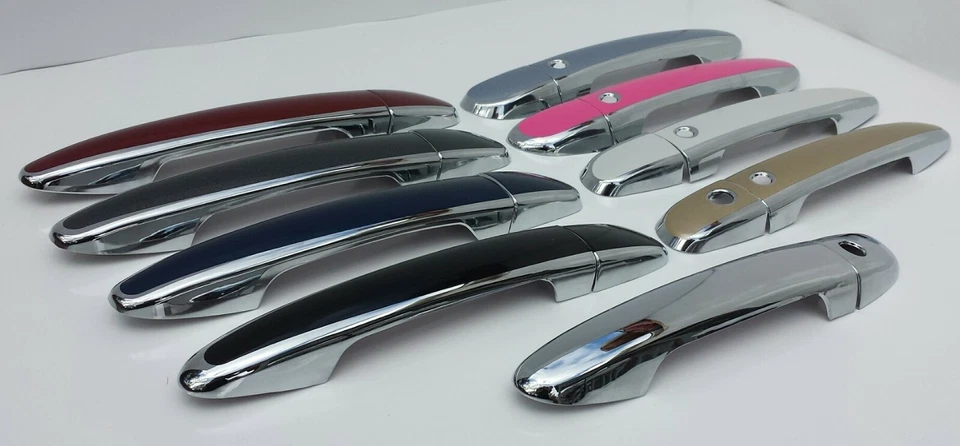 Superposiciones de manija de puerta personalizadas negras o cromadas 2009-2019 Mazda 6 tú eliges el color Foto 4 de 4