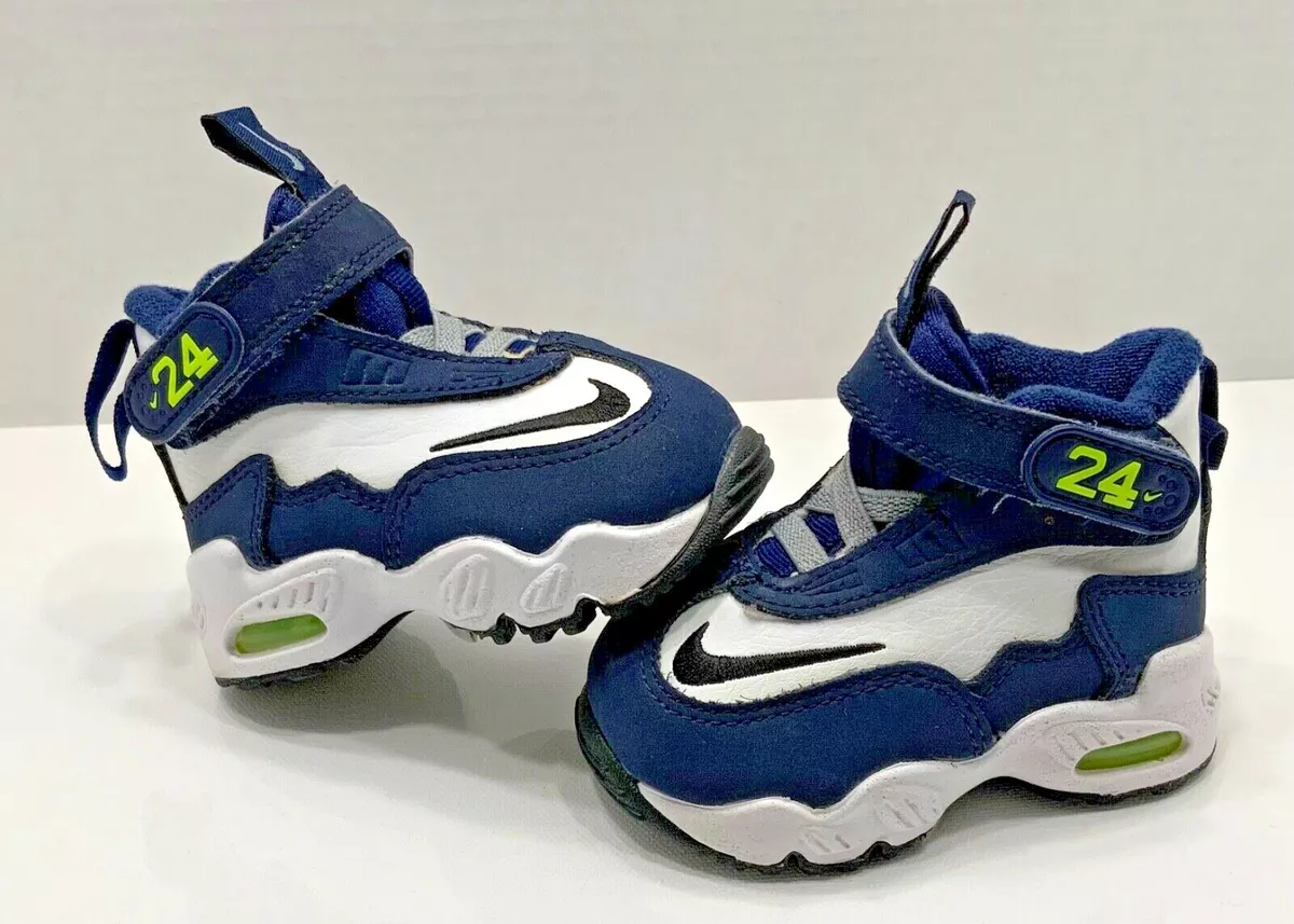 NIKE AIR GRIFFEY MAX 1 SIZE 3 NAVY WHITE MIDNIGHT BLUE SEATTLE SEAHAWKS