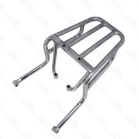 FüR Royal Enfield Himalaya 411CC Chrom Hinten GepäCk Rack TräGer Griff Rail Neu