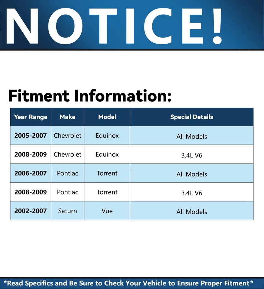 Brazo de control inferior delantero rótula barra estabilizadora para Saturn Vue 2002-2007 Foto 2 de 4