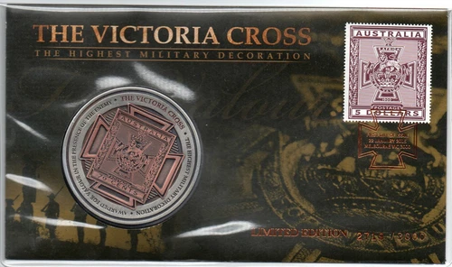AUSTRALIAN PNC: 2015 VICTORIA CROSS MEDALLION LIMITED EDITION 2719 / 3000 #PNC41