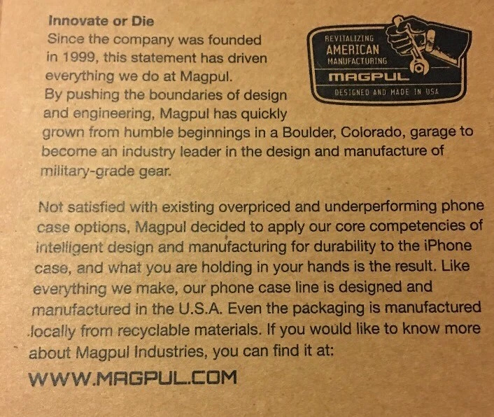 Magpul Field Case For Apple iPhone 8+/7+, Semi Rigid, Pink, Made In The USA - Image 4 of 4