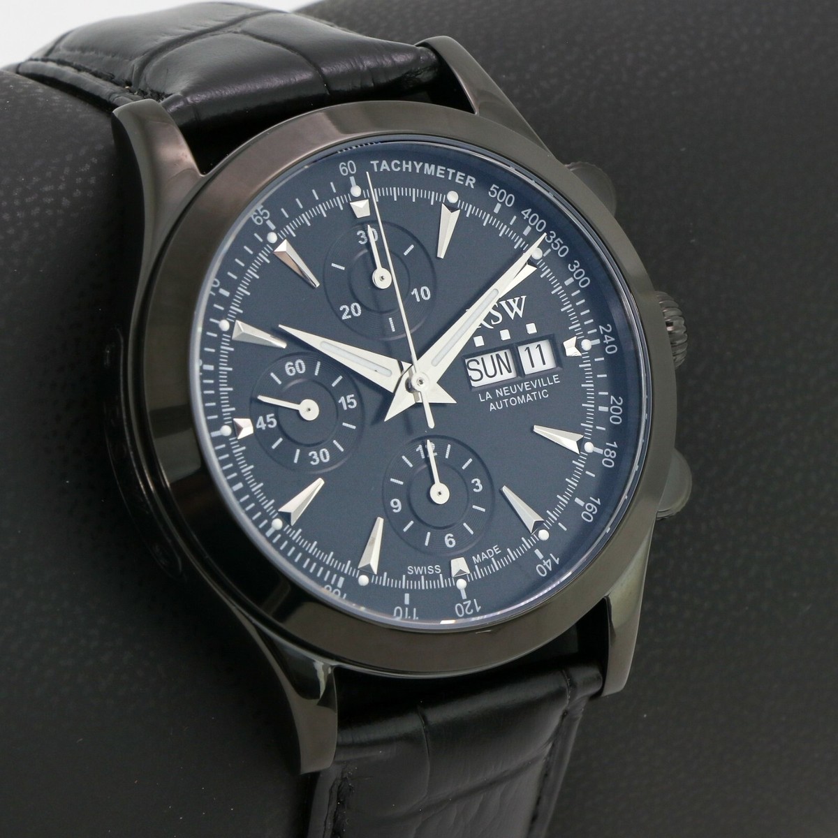 Orologio Cronografo RSW La Neuveville Valjoux 7750 automatic