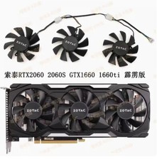 ZOTAC GTX1660 1660ti 2060 Thunderbolt Edition X-GAMING Graphics Card Cooling Fan