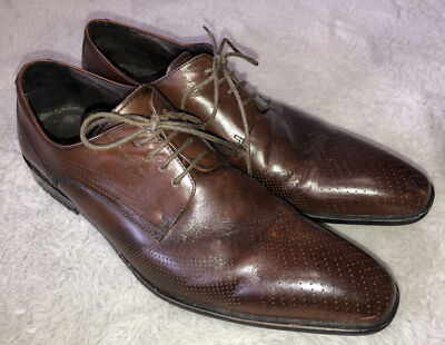 Dress Shoes Kenneth Cole Mens Mister Fashion Laser Brown  display picture 2