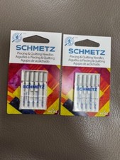 10 PACK SCHMETZ PIECING QUILTING MICROTEX SEWING NEEDLES 75/11 90/14 80/12 1856