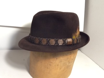 ※ tama　VINTAGE DOBBS HAT tama VINTAGE DOBBS HAT Vintage Dobbs Hats Men's Salesman