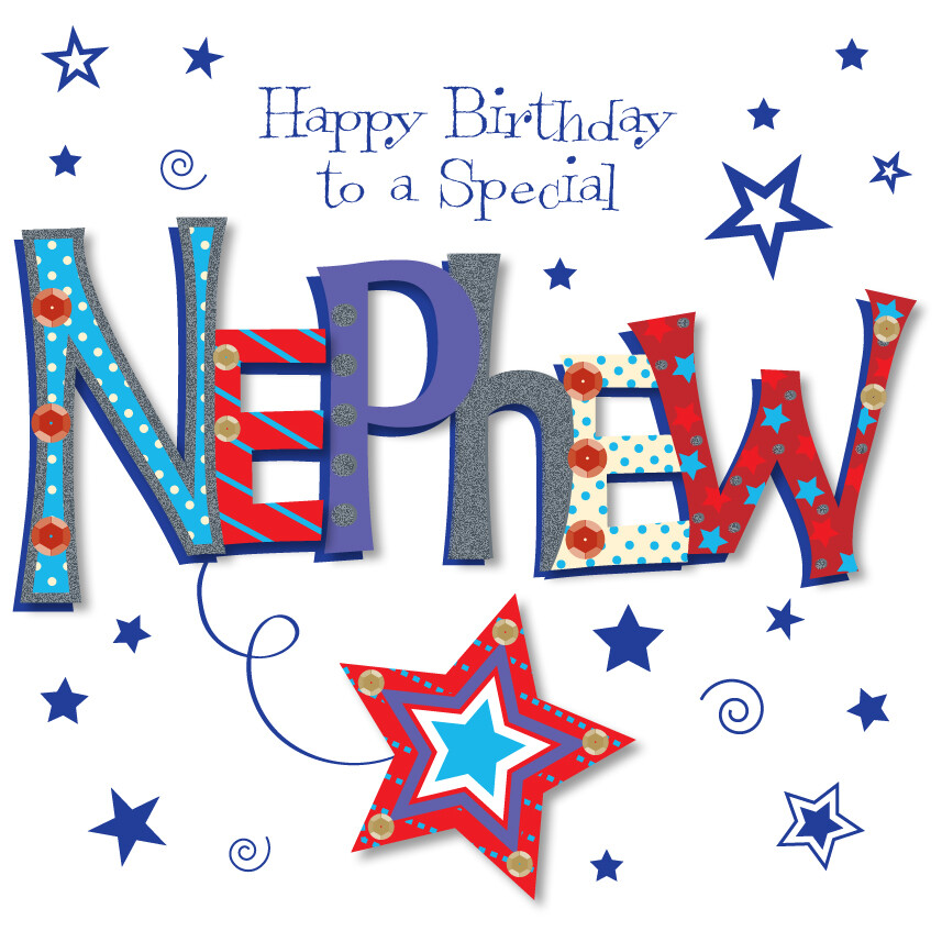 Special Nephew Happy Birthday Greeting Card By Talking Pictures Cards