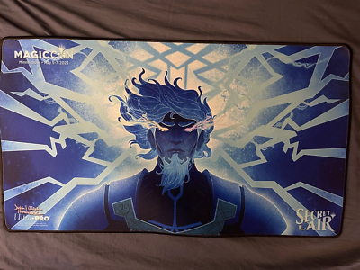MagicCon Stitched Exclusive Brainstorm (Urza) FOIL Playmat SHADOW