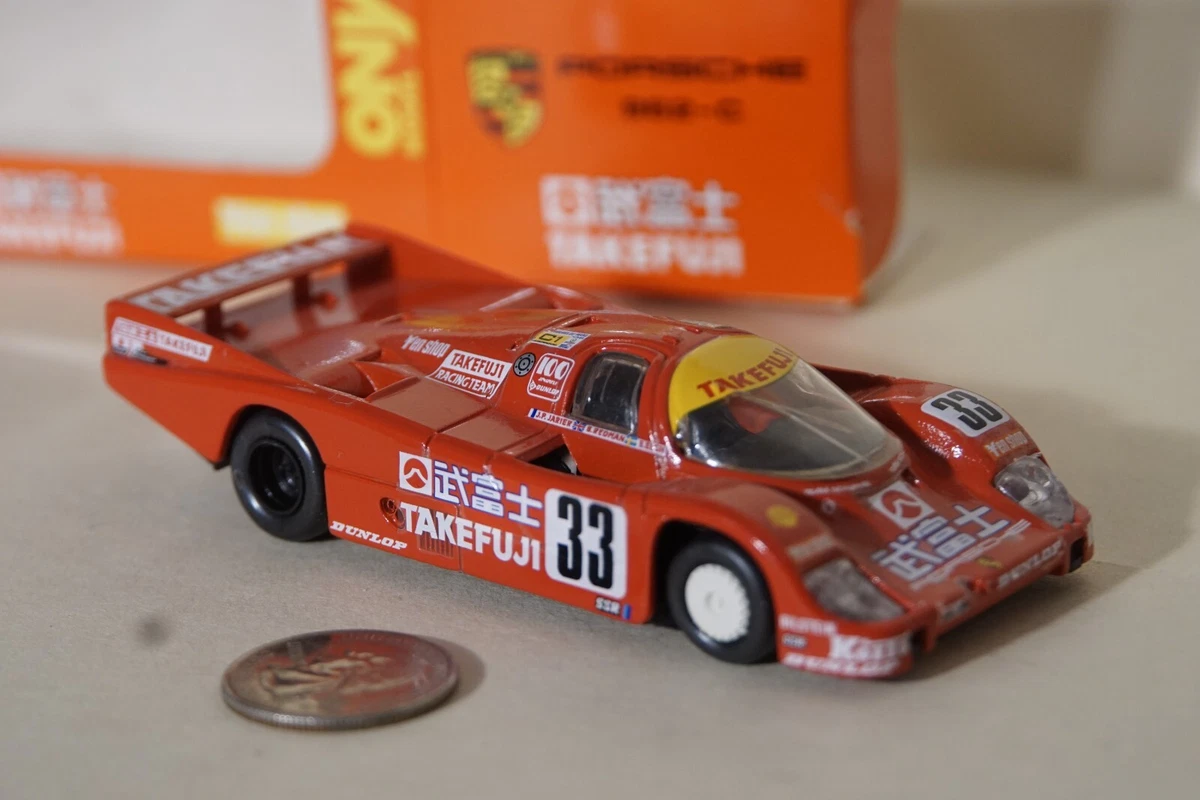Voiture Porsche 962 C Primagaz Le Mans 1990 Onyx Model Cars avec vitrine - Jeux & Jouets