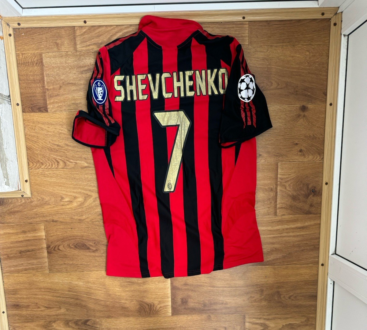 AC MILAN #7 SHEVCHENKO 2005 2006 RETRO VINTAGE SOCCER