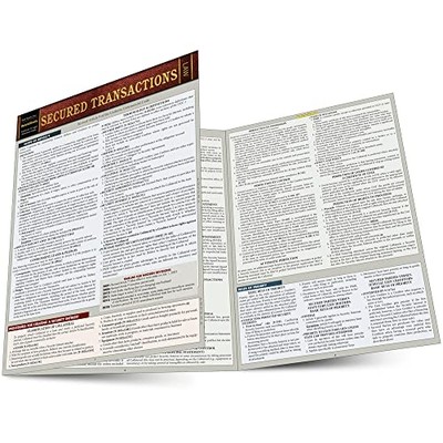 Gesicherte Transaktionen: eine QuickStudy laminierte Referenz - NEU Debra Vollweile 2