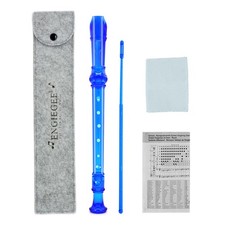 SJOYS 8-Hole Soprano Descant Recorder Kids Music Flute with Cleaning Rod Ca...