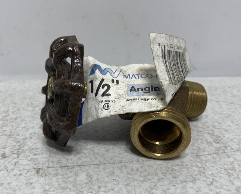 Matco 205F03 Boiler Drain 1/2" Brass Angle Spout