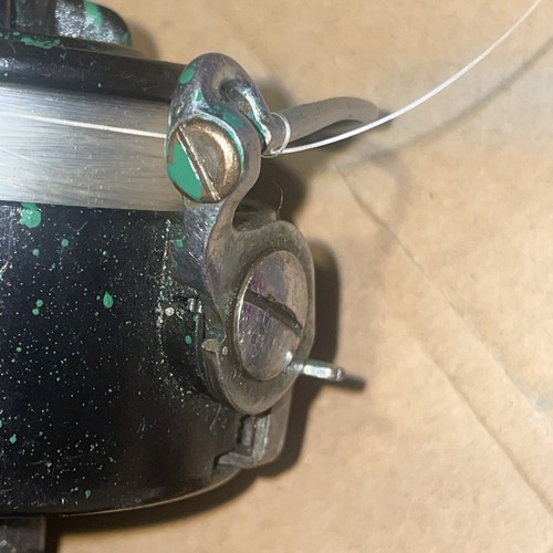 VINTAGE 1950’s  Mitchell 300 Spinning Reel  Made in France S/N 629139 Spins Well - Picture 8 of 9