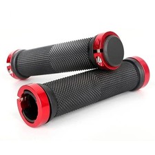 Aluminum Lock-On Handlebar Grips for MTB and BMX Bikes