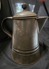 Antique Primitive Tin Coffee Pot c1890 8 1/2" tall — photo 10