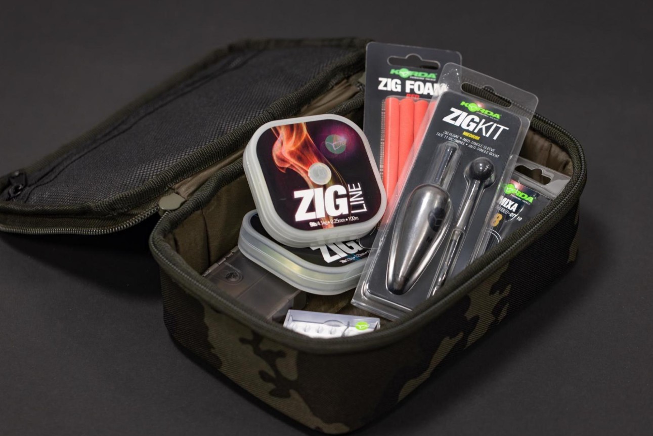 Korda Compac 125 Tackle Pouch Dark Kamo