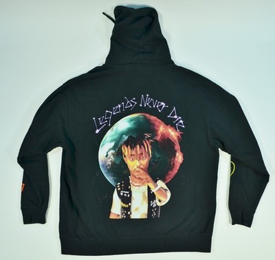 Juice Wrld Juice Box Hoodie Juice World Men's Medium 999 Rap Hoodie Black