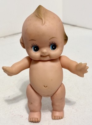 Vintage Kewpie Doll Jointed Arms & Head No Squeaker Rubber Toy 7 