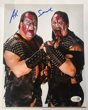 Demolition Ax Smash Dual Signed JSA COA WWE Wrestling 8x10 Photo NWA WCW JSA COA