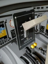 Cessna FLAPs Controller Panel / MSFS/X-Plane compatible USB/ PC