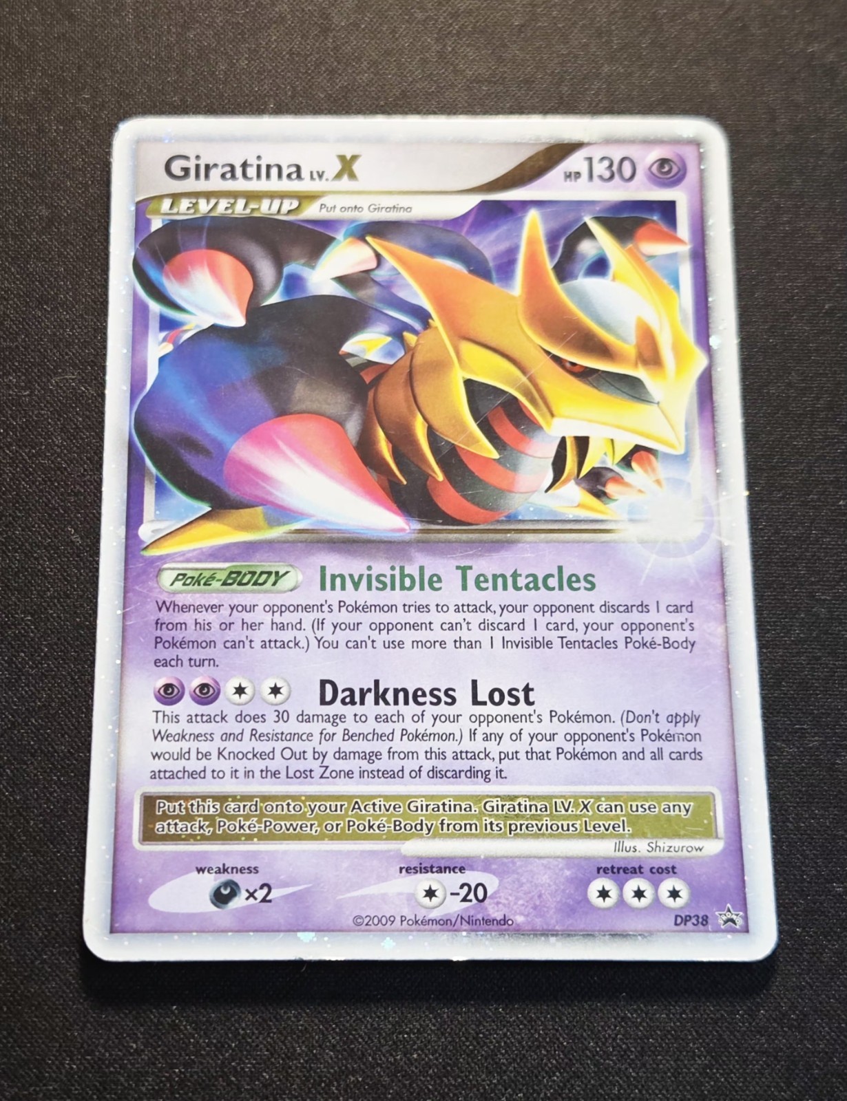 Giratina Lv.X DP38 Promo Rare 2009 Diamond & Pearl Promos Pokemon TCG