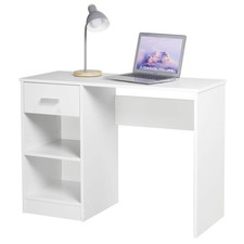Image of 1 Drawer Wooden Bedroom Computer Work Table Office Desk Dressing Jewellery Unit