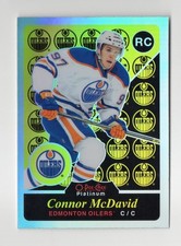 2015-16 O-Pee-Chee OPC Platinum Rookie Retro Rainbow #R97 Connor McDavid RC !!