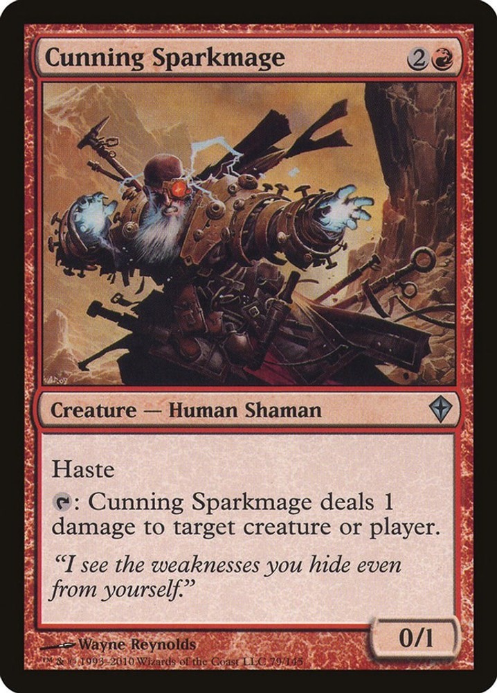 Cunning Sparkmage [Worldwake - 79] LP